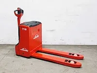 Linde - t18 - elektrische palletwagen - 2014 - afbeelding 6 van  8
