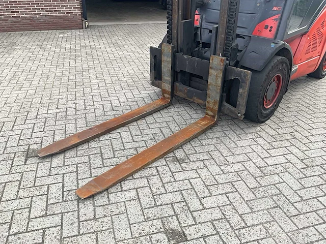 Linde 2011 h50 d vorkheftruck - afbeelding 9 van  13