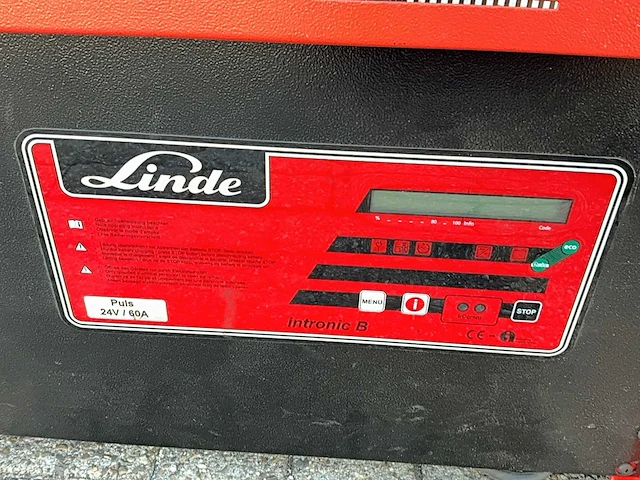 Linde 24/60 acculader - afbeelding 2 van  5