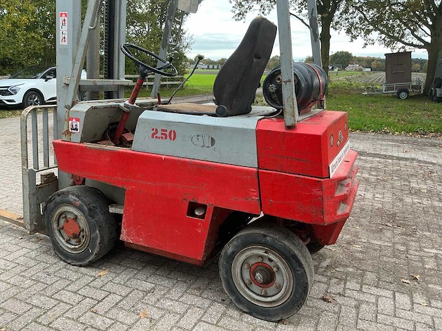 Linde 2.50 vorkheftruck - afbeelding 21 van  22