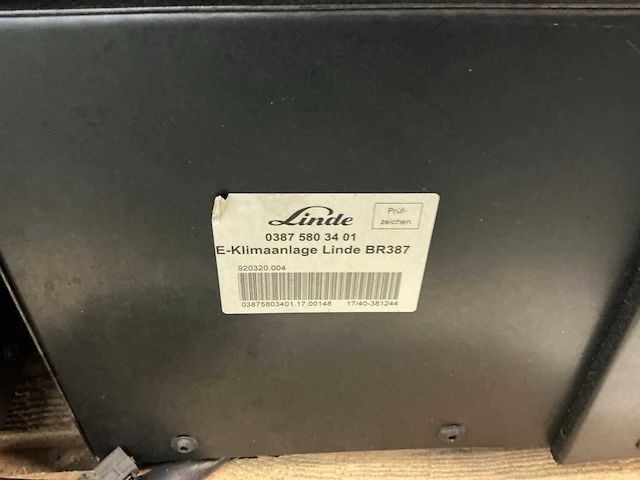Linde br387 cabine airco (3x) - afbeelding 5 van  9