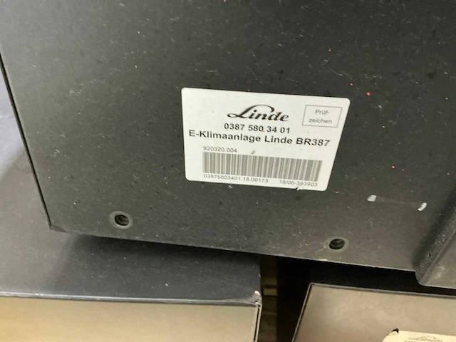 Linde br387 cabine airco (3x) - afbeelding 6 van  9