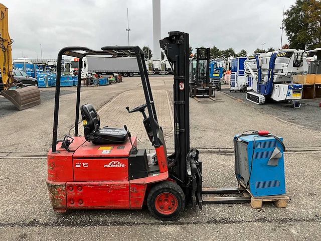 Linde e15 elektrische vorkheftruck - afbeelding 19 van  21