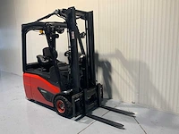 Linde e16-02 vorkheftruck, duplex, red spot - afbeelding 19 van  32