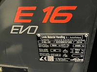 Linde e16c-01 vorkheftruck - afbeelding 11 van  19