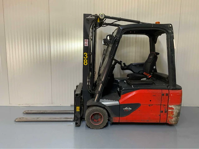 Linde e18l-02 - reach lepels, vorkversteller, free-lift, side-shift - vorkheftruck - afbeelding 12 van  24