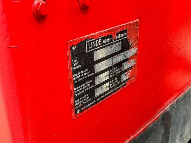 Linde e18p vorkheftruck - afbeelding 2 van  11