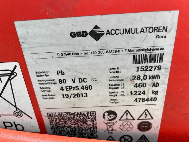 Linde e20 vorkheftruck - afbeelding 6 van  14