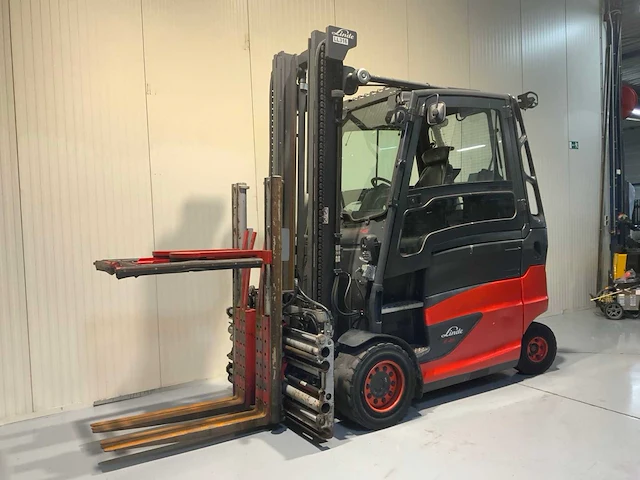 Linde e45 vorkheftruck, 2020, meervoudige vorkversteller, duplex - afbeelding 1 van  56