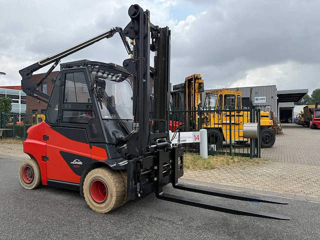 Linde e80-01/900 - 4.5m vorkversteller, side-shift - vorkheftruck bj 2017 - afbeelding 22 van  28
