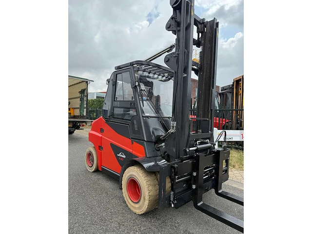 Linde e80-01/900 - 4.5m vorkversteller, side-shift - vorkheftruck bj 2017 - afbeelding 25 van  28