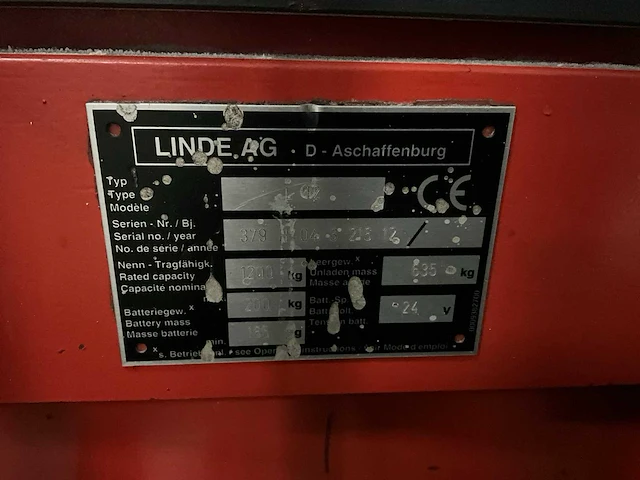 Linde elektrische pallettruck - afbeelding 8 van  8
