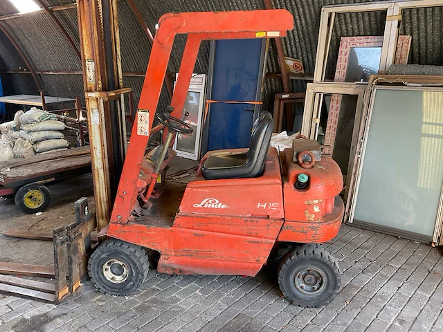 Linde h15 vorkheftruck - afbeelding 1 van  9