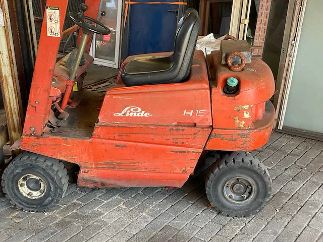 Linde h15 vorkheftruck - afbeelding 2 van  9