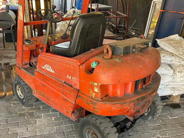 Linde h15 vorkheftruck - afbeelding 4 van  9