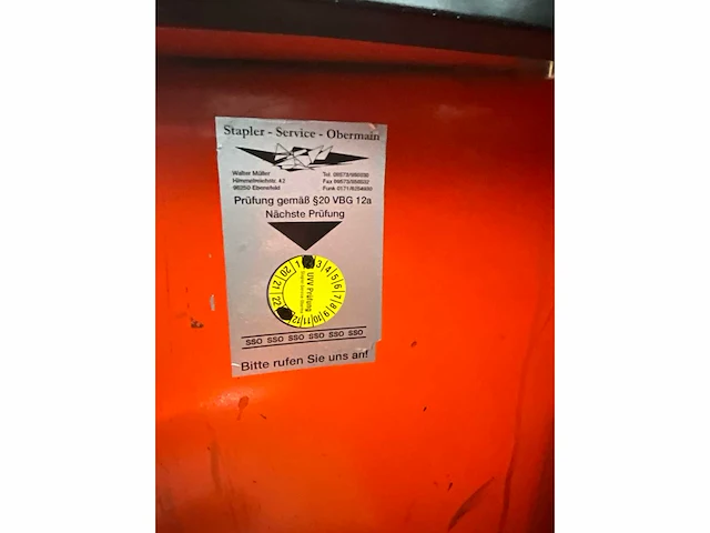 Linde l-12sp elektrische stapelaar - afbeelding 5 van  14