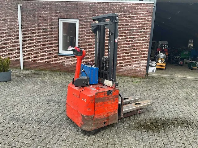 Linde l16 elektrische stapelaar - afbeelding 1 van  7