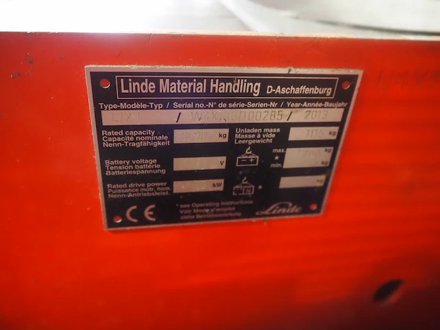 Linde material handling - afbeelding 2 van  12