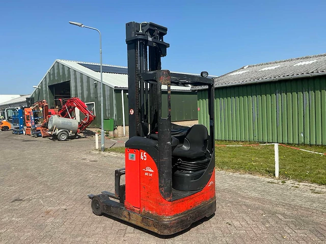 Linde r 14 reach truck - afbeelding 14 van  17