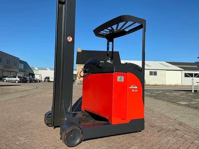 Linde r14 reach truck - afbeelding 4 van  16