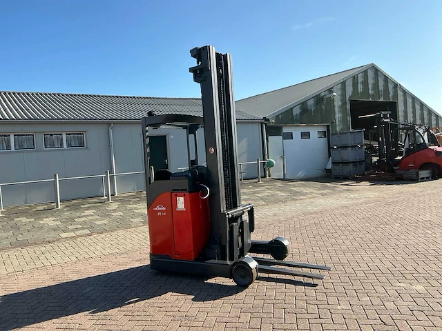 Linde r14 reach truck - afbeelding 12 van  16
