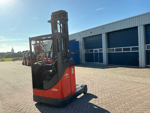 Linde r14 reach truck - afbeelding 14 van  16