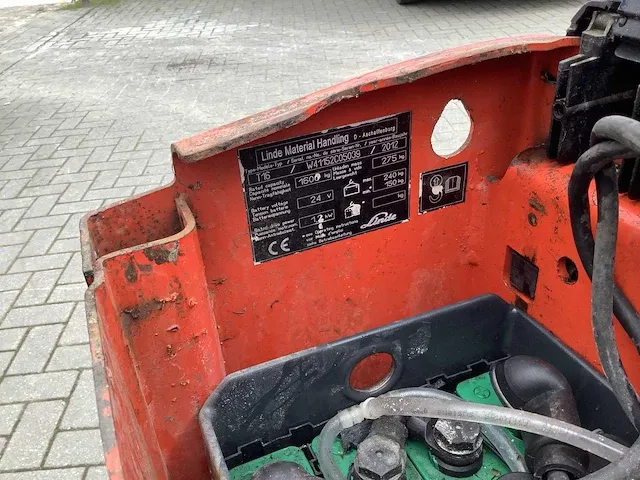 Linde t16 elektrische palletwagen - afbeelding 7 van  8