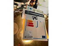 Linea verdace koperkleurige glazen hanglamp - afbeelding 3 van  3