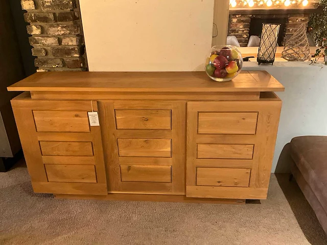 Lineum eiken dressoir - afbeelding 4 van  10