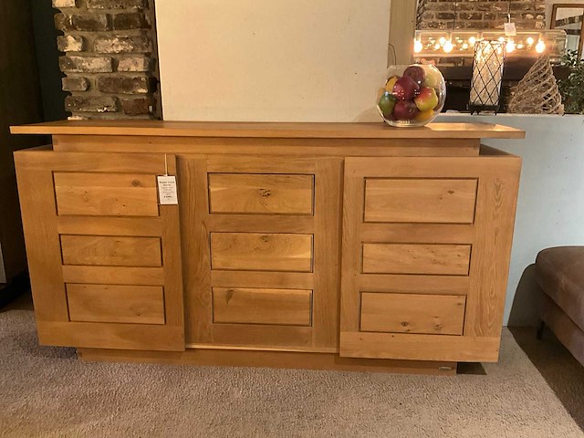 Lineum eiken dressoir - afbeelding 3 van  10