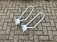 Linido - opklapbare toiletbeugel (2x) - afbeelding 1 van  4