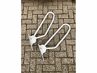 Linido - opklapbare toiletbeugel (2x) - afbeelding 4 van  4