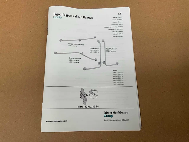 Linido ergo grip muurgreep (4x) - afbeelding 3 van  4