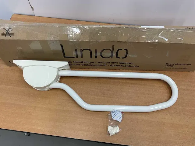 Linido opklapbare toiletbeugel toiletaccessoire - afbeelding 2 van  5