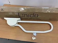 Linido opklapbare toiletbeugel toiletaccessoire - afbeelding 2 van  5
