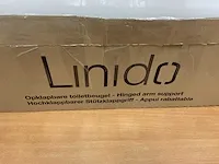 Linido opklapbare toiletbeugel toiletaccessoire - afbeelding 5 van  5