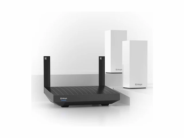 Linksys blue label dual-band wifi 6 mesh ax3000-bundel 1 x router + 2 x nodes (3-pack) - afbeelding 1 van  1