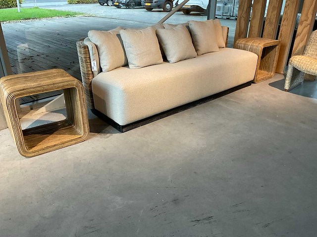 Lino sofa met bijzettafels - afbeelding 5 van  13