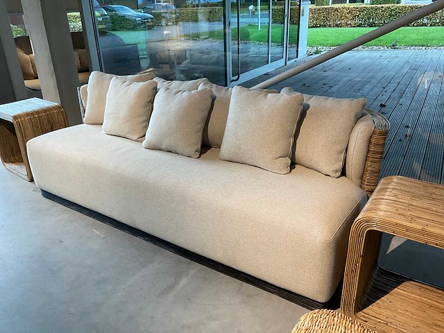 Lino sofa met bijzettafels - afbeelding 1 van  13