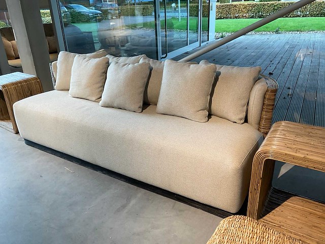 Lino sofa met bijzettafels - afbeelding 6 van  13