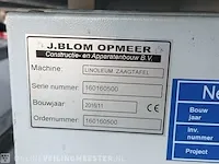 Linoleum zaagtafel j.blom opmeer, bouwjaar 2016 - afbeelding 6 van  29