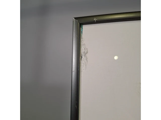 Linosnede in lijst, voorstelling nuenen in vogelvlucht, liza jazenko, 2000 - afbeelding 6 van  9