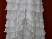 Linovia trouwjurk, strapless - maat 42 - afbeelding 5 van  9