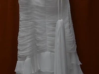 Linovia trouwjurk, strapless - maat 42 - afbeelding 7 van  9