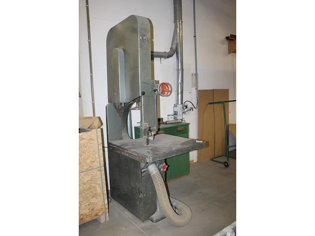 Lintzaagmachine nn. bouwjaar onbekend. afmeting 85 x 140 x 240 cm - afbeelding 3 van  3