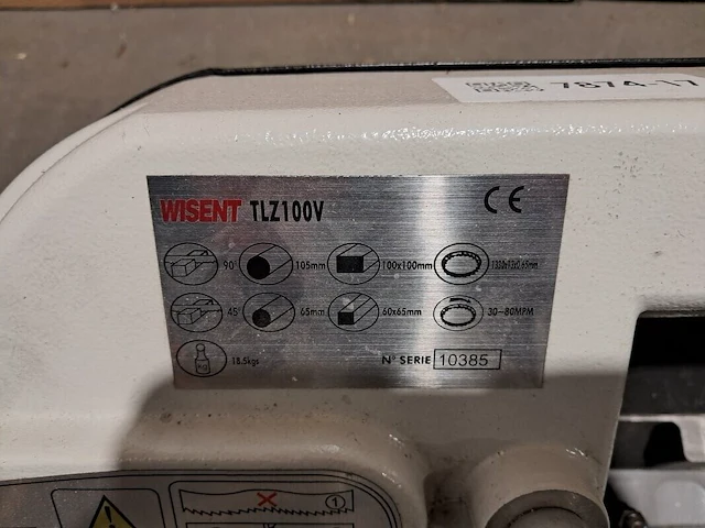 Lintzaagmachine, wisent, tlz100v, 2021 - afbeelding 6 van  14