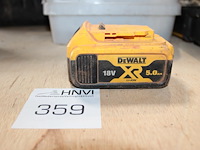 Lion accu dewalt 5 amp xr lion. - afbeelding 1 van  1