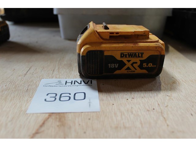 Lion accu dewalt 5 amp xr lion. - afbeelding 1 van  1