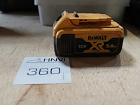 Lion accu dewalt 5 amp xr lion. - afbeelding 1 van  1