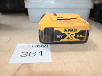 Lion accu dewalt 5 amp xr lion. - afbeelding 1 van  1